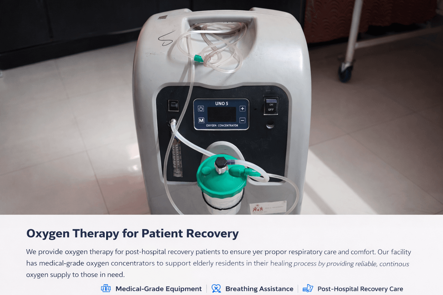 Oxygen Therapy for Patient Recovery