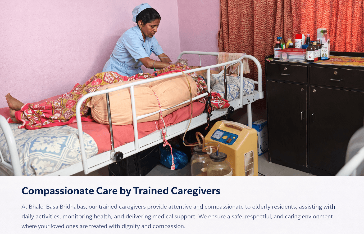 Compassionate Care by Trained Caregivers