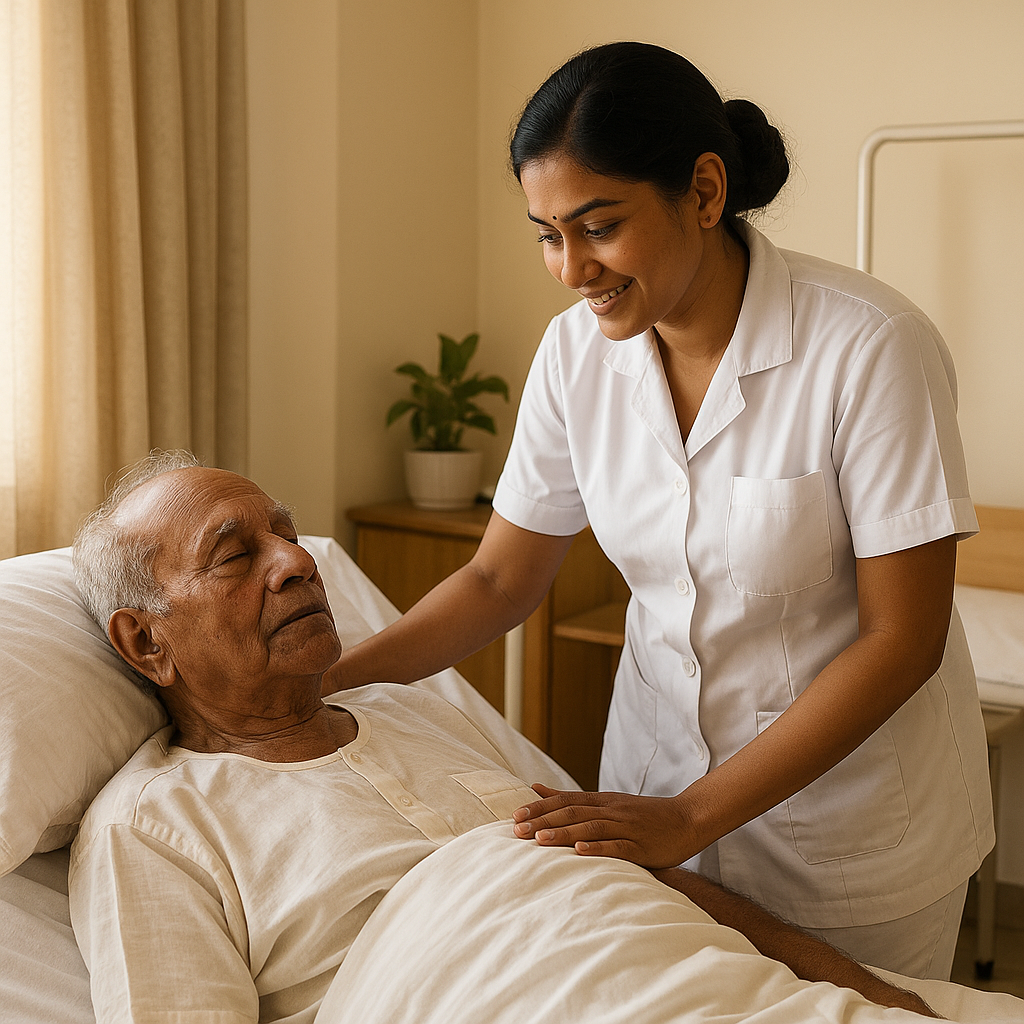 Preventing Pneumonia in Bedridden Elderly Patients